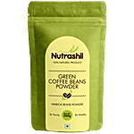 Nutrashil Green Coffee Beans Powder - Arabica 200 g Pouch