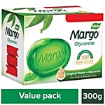 Margo Bathing Soap - Glycerine 75 g Box Pack of 3, Get 1 Free