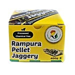 Rampura Jaggery/Bella - Pellet 400 g Carton