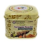 Rampura Turmeric Powder/Arisina Pudi 100 g Tin