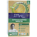 Saffola FITTIFY Gourmet Superfood Moringa Green Tea - Classic 15 Sachets Box