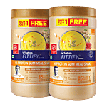 Saffola FITTIFY Gourmet Royal Kesar Pista Hi-Protein Slim Meal-Shake - No Added Sugar 420 g Bottle (Buy 1 Get 1 Free)