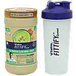 Saffola FITTIFY Gourmet Pistachio Almond Hi-Protein Slim Meal-Shake - No Added Sugar 420 g Bottle