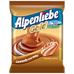 Alpenliebe Gold Caramel Toffee 297 g Pouch (90 x 3.3 g)