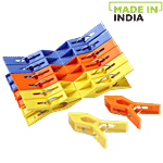 Mr. Boss Sparkle Plastic Cloth Clip 12 pcs