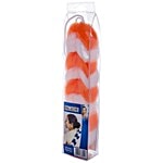 Panache Shower Sponge - Orange & White, Colour May Vary 1 pc