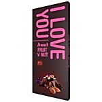 Amul I Love You Fruit N Nut Chocolate 150 g 