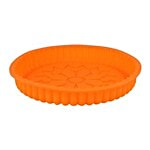 DP Silicone Cake Baking Mould, Flower Shaped - Orange, BB 157 1 pc