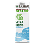 The Bridge Bio SRL Organic Soya Drink - Natural Gluten Free 1 L Tetra Pak