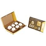 UPF Energy Eggs - White 6 pcs