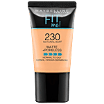 Maybelline New York Fit Me Matte+Poreless Liquid Foundation - 230 Natural Buff 18 ml Tube