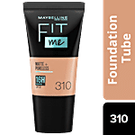 Maybelline New York Fit Me Matte+Poreless Liquid Foundation - 310 Sun Beige 18 ml Tube