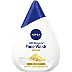 Nivea Milk Delights Face Wash With Besan For Oily Skin 50 ml 