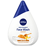 Nivea Milk Delights Face Wash With Honey For Dry Skin 50 ml