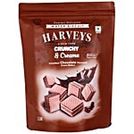 Harveys Crunchy & Creame Wafer Biscuit - Chocolate 110 g Pouch