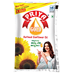 Priya Gold Sunflower Oil 1 L Pouch