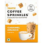 Snapin Coffee Sprinkles - Caramel Crunch 40 g Box (5 Sachets x 8 g each)