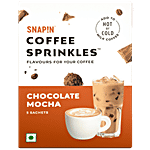 Snapin Coffee Sprinkles - Chocolate Mocha 75 g Box (5 Sachets x 15 g each)