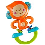 B-Kids Rattle & Teether - Bebee Monkey 1 pc