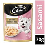 Cesar Adult Premium Wet Dog Food - Gourmet Meal, Sasami 70 g Pouch