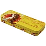 Hm International Disney Belle Princess Metal Kids Pencil Box 1 pc Big