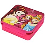 Hm International Disney Princess Insulated Hot Case Square Shaped Kids Plastic Lunch Box 1 pc