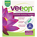 VEEON Anion Sanitary Napkins - Regular Ultra Slim 12 pcs