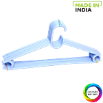 Swastik Ace Premium Plastic Hanger /Cloth Hanger - Assorted Colour 6 pcs