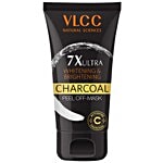 Vlcc 7X Ultra Whitening and Brightening Charcoal Peel Off Mask 100 g