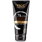 VLCC 7X Ultra Whitening & Brightening Charcoal Peel Off Mask 100 g