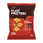 RiteBite Max Protein Chinese Manchurian 10g Protein Chips 60 g 