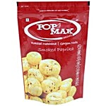 Popmak Roasted Makhana - Smoked Paprika Naturals 80 g Stand Up Pouch
