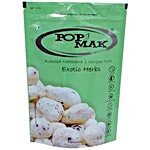 Popmak Roasted Makhana - Exotic Herbs Naturals 80 g Stand Up Pouch