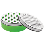 Anjali Halwa Grater With Container - Green 1 pc