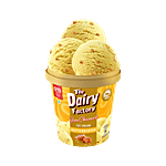 Kwality Wall's The Dairy Factory Butterscotch Ice Cream 700 ml Tub