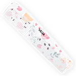 Vega DC-1299 Veronica Grooming Comb - Medium / Multicolour / Colour May Vary 1 pc