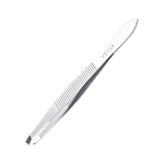 Vega Tweezer Square Tip - TW-01, Colour May Vary 1 pc