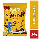 Slurrp Farm Choco Ragi Puffs 20 g Pouch