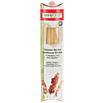 Bamboooz Disposable Bamboo Wood Skewer/Picker Sticks- For Barbeque, 30 cm 100 pcs
