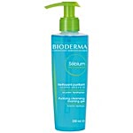 Bioderma Sebium Gel Moussant Purifying Cleansing Foaming Gel - For Combination/Oily Skin, Paraben Free 200 ml 