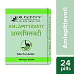Dr. Vaidyas Amlapittavati Pills - Relief From Acidity 24 pcs Pack of 3