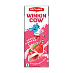 Britannia Winkin' Cow Strawbericious Thick Milkshake 200 ml 