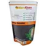 MeraKisan Organic White Sesame 250 g Pouch