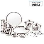 Neelam Premium Stainless Steel Dinner Set 28 pcs