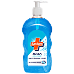 Savlon Hand Sanitizer Liquid - Alcohol Based, Kills 99.99% Germs 500 ml Pump