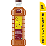 Jivo  Cold Press Kachi Ghani Mustard Oil 1 L Bottle