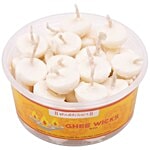 Shubhkart Ghee Wicks - Mix Material 50 pcs