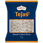 Shubhkart Tejas - Round Cotton Wicks, For Diyas 7 g
