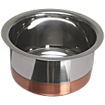Omega Stainless Steel Tope/Patila With Copper Bottom No.12 1.6 L