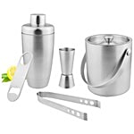 Vinayak Bar Drinkware Set - Stainless Steel 5 pcs